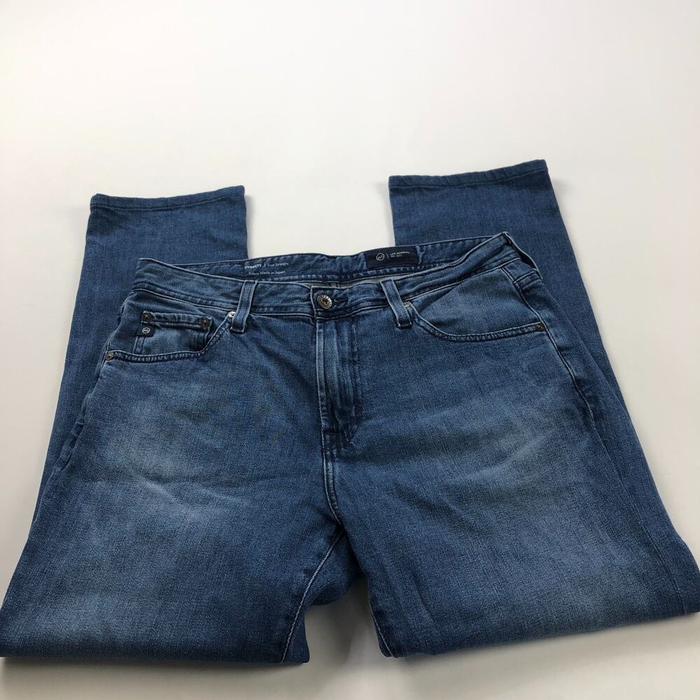 AG Adriano Goldschmeid Everett Slim Straight 32x34 (Fits 32W 27L) ALTERED HRJ - Picture 3 of 10